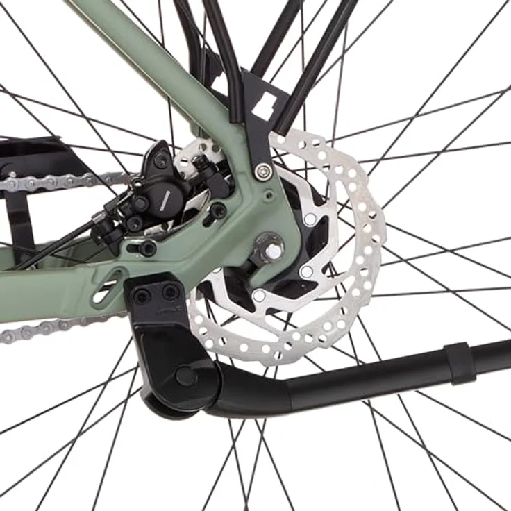 FISCHER E-Bike City CITA 2403, Elektrofahrrad für Damen und Herren, RH 50, Frontmotor 40 Nm, 48 V Akku, hydraulische Scheibenbremse, 120 km Reichweite, 7-Gang SHIMANO Nabenschaltung, 90 Lux Lichtanlage – Bild 5