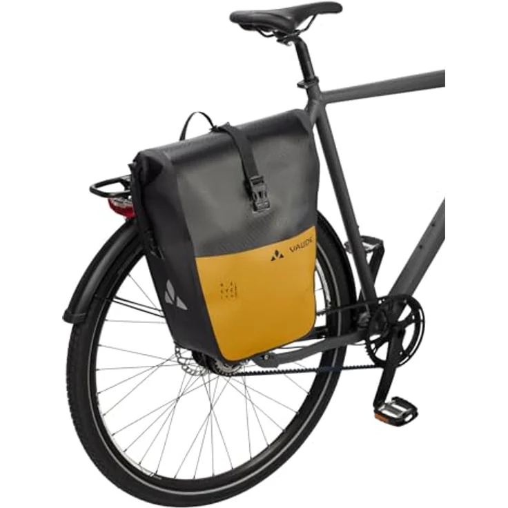 Vaude Aqua Back Color, Gepäckträgertasche (48 l, wasserdicht, recyceltes Tarpaulin, seitliche Befestigung) – Bild 5
