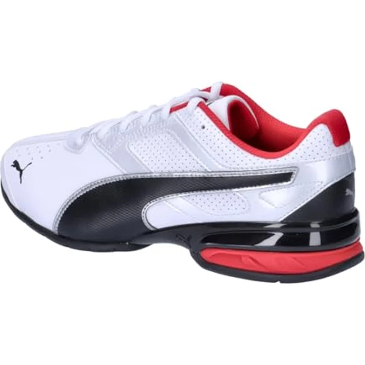 Puma Tazon 6 FM, Herren Laufschuhe mit optimaler Stabilität und Dämpfung, Weiss – Bild 4