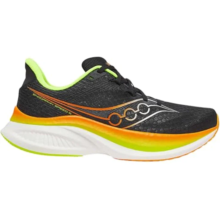 Saucony Endorphin Speed 5, Herren Laufschuhe mit PWRRUN PB-Dämpfung, 8 mm Einpresstiefe, Schwarz, Größe 42.5 – Bild 3