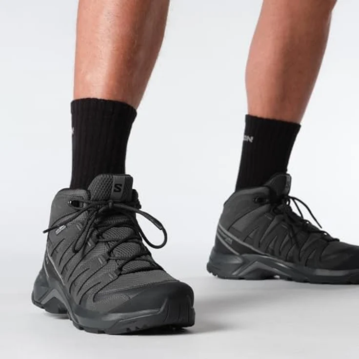 Salomon X-ADVENTURE RECON MID GORE-TEX, Wasserdichter Wanderschuh für Herren mit hohem Schaft und Gummi-Profilsohle – Bild 3