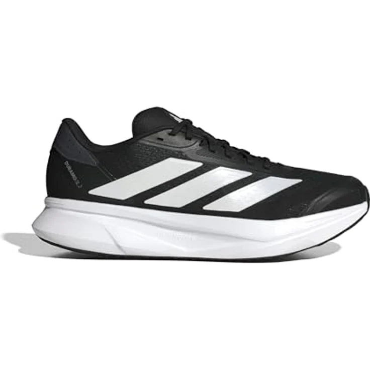 Adidas Duramo SL2 Laufschuhe Herren, cblack/ftwwht/grefiv, atmungsaktives Obermaterial, gepolsterte Zwischensohle, rutschfeste Gummisohle – Bild 3
