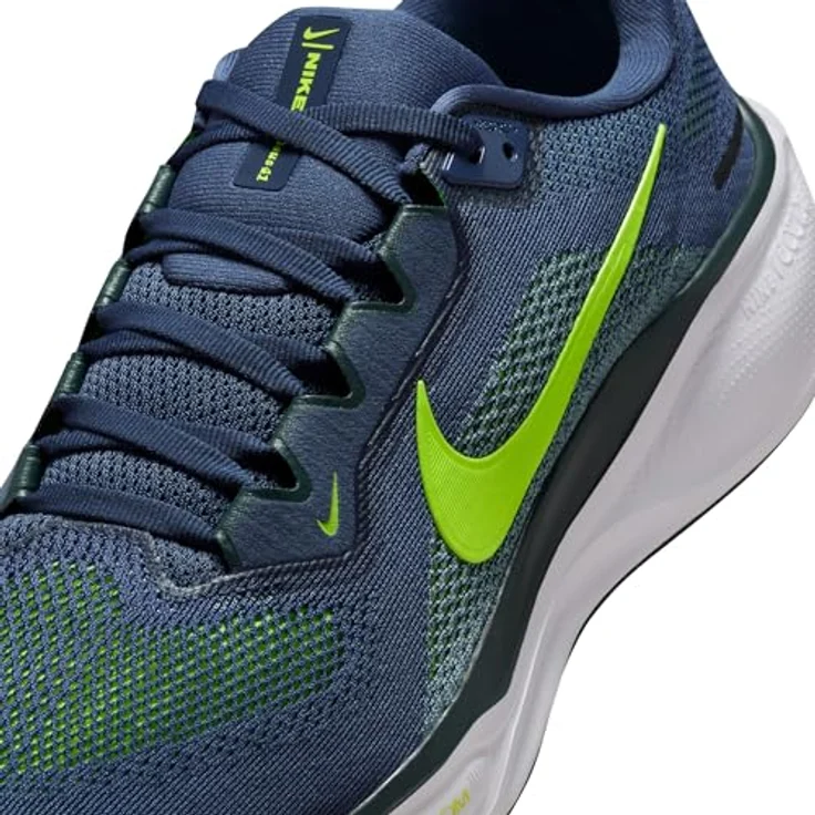 Nike Air Zoom Pegasus 41, Neutraler Laufschuh mit atmungsaktivem Mesh, Sanded Purple/Volt-Seaweed-Can, Größe 44 – Bild 7