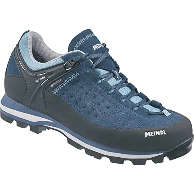 Meindl Literock Lady GTX, Damen Wanderschuh, wasserdicht & atmungsaktiv, Marine blau, Größe 7,5/41.5 – Bild 1