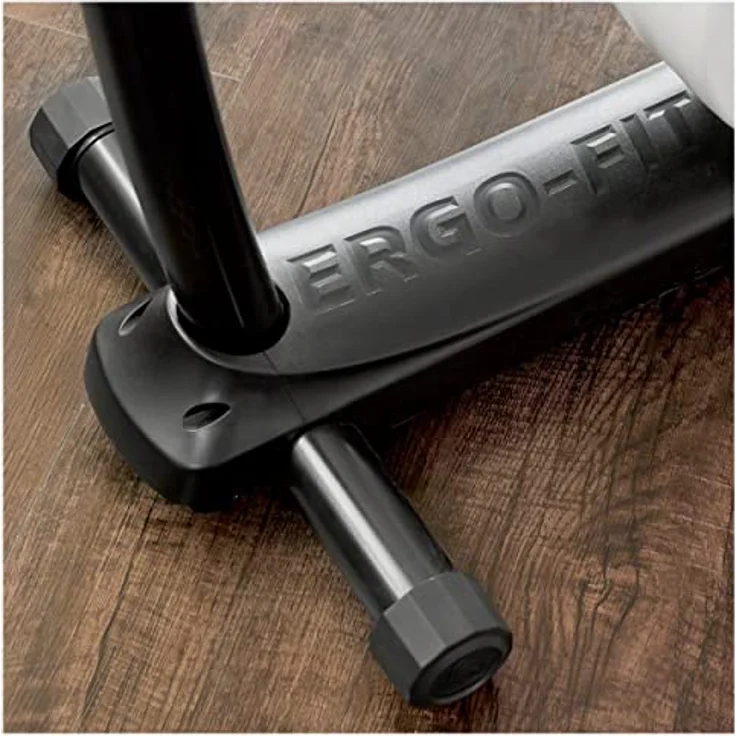 Ergo Fit Ergometer Cycle 407 Med, Fahrradergometer mit pulsgesteuerten Trainingsprogrammen, extra breitem Durchstieg, und 13,22 kg Schwungmasse – Bild 6