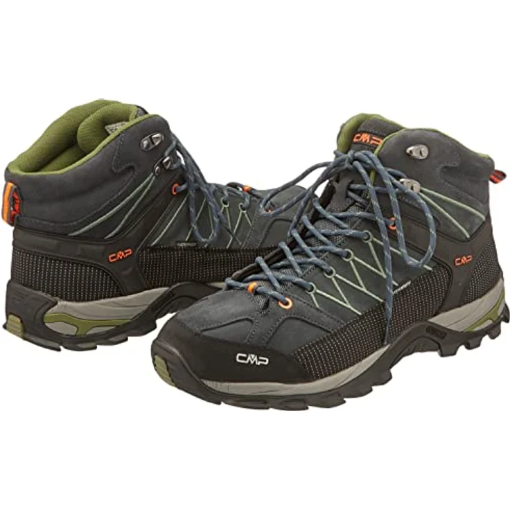 CMP Trekkingschuhe Herren Rigel Mid, Waterproof Technologie für optimale Dämpfung, perfekt für Trekkingtouren – Bild 7