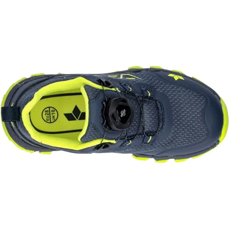 Lico Outdoorschuhe Rockledge, Wanderschuhe mit schnellschnürsystem, Comfortex-Klimamembrane, marine/lemon, Größe 37 – Bild 5