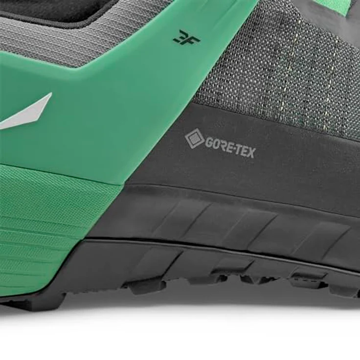 Salewa Wildfire NXT GTX, Wanderschuhe mit Kevlar®-verstärktem Obermaterial, Vibram® Megagrip, Onyx Irish Green, Modell 2025 – Bild 7