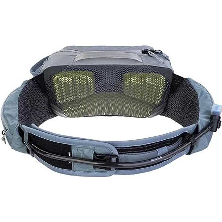 EVOC HIP PACK PRO Hüfttasche, Stone - Steel, mit 1,5 l Trinkblase und AERO FLEX Hüftgurt, optimal für Trails – Bild 4