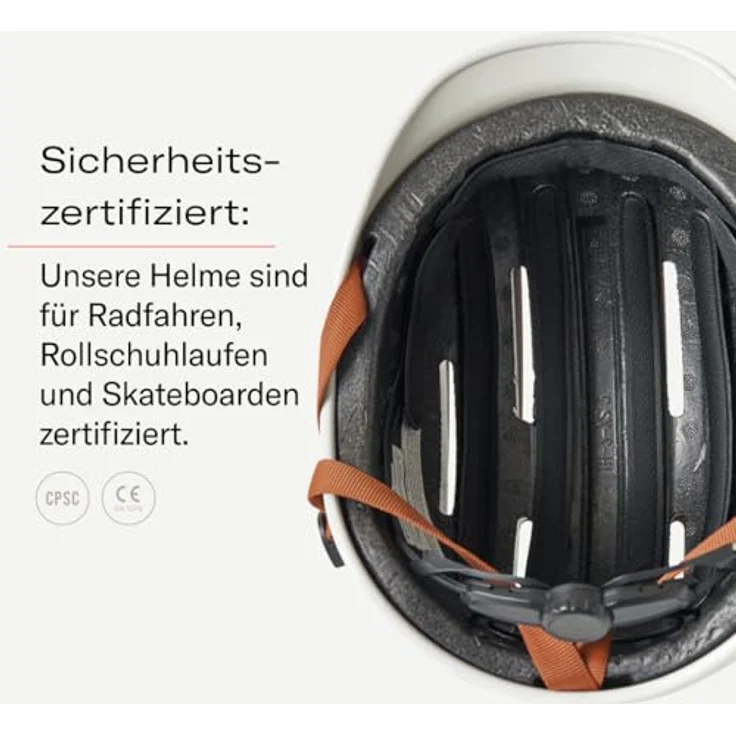 Thousand Jr. Velohelm, sicherheitszertifiziert für Radfahren und Skateboardfahren, verstellbares Dial-Fit-System, für Kopfumfang 49-53 cm, mit abnehmbaren reflektierenden Aufklebern – Bild 5