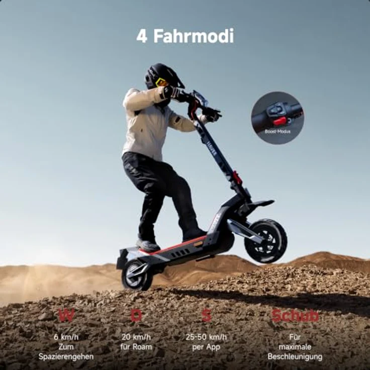NAVEE XT5 MAX E-Scooter, 700 W, 899 Wh, bis zu 110 km Reichweite, klassischer Roller in Schwarz, Grau oder Rot, 50 km/h, deutsche Straßenzulassung, 35,6 kg, versandkostenfrei – Bild 7