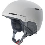 HEAD COMPACT Evo Women Ski- und Snowboardhelm, Weiß, leichter Hartschalenhelm mit Sphere Fit System, XS/S