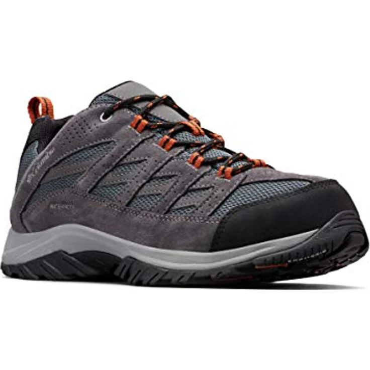 Columbia Crestwood Waterproof, Herren Wanderschuhe, wasserdicht, Grau, Größe 41 – Bild 1