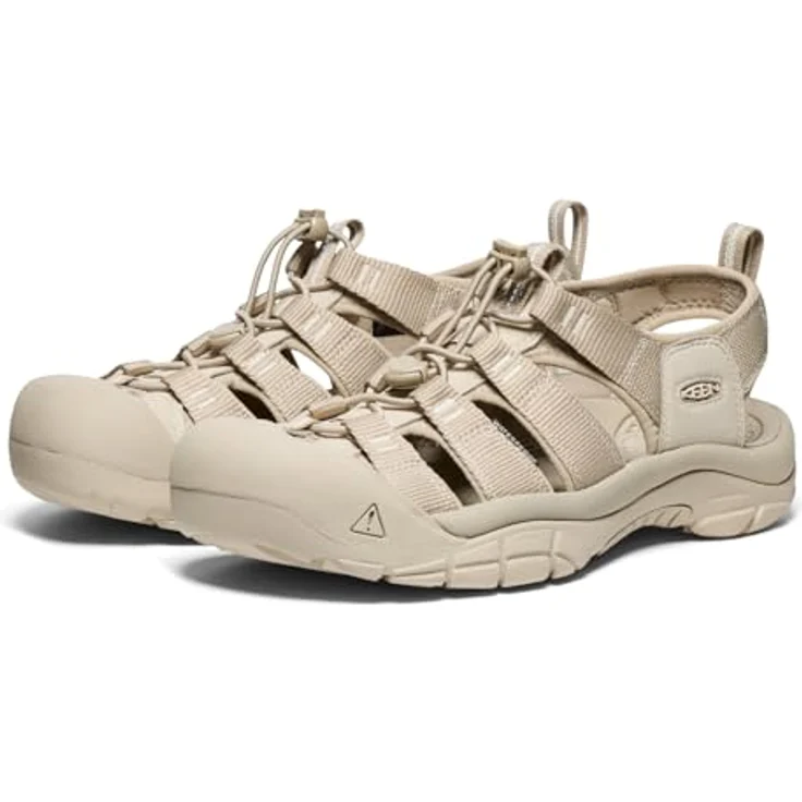 Keen Newport H2 Herren Wandersandalen, waschbares Polyestergewebe, schnelltrocknendes Futter, Größe 45, Monochrome/Plaza Taupe – Bild 4