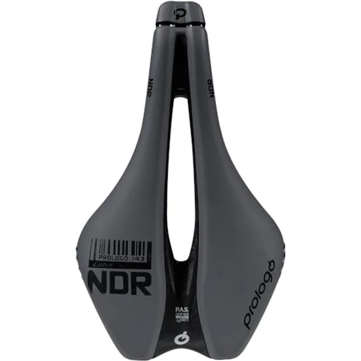 Prologo Dimension NDR, Velosattel für Unisex-Fahrer mit zusätzlicher Polsterung und breitem PAS-Kanal, schwarz
