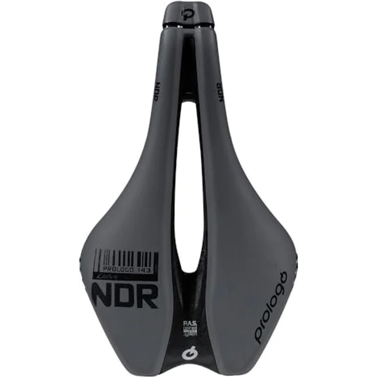 Prologo Dimension NDR, Velosattel für Unisex-Fahrer mit zusätzlicher Polsterung und breitem PAS-Kanal, schwarz – Bild 1