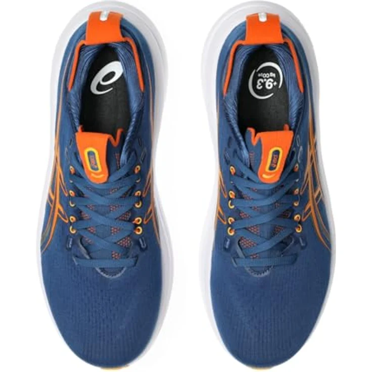 Asics GEL-NIMBUS 28, Laufschuhe mit FF BLAST PLUS-Dämpfung und PureGEL-Technologie, blau, Größe 43.5 – Bild 6