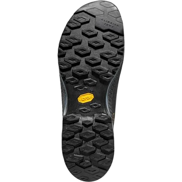 La Sportiva TX4 Evo, Zustiegsschuhe mit Vibram MegaGrip, Carbon/Cherry Tomato, EU 44,5 – Bild 3