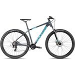 Axess Sandee Mountainbike, MTB-Hardtail mit 14-Gang Schaltung und mechanischen Scheibenbremsen, Farbe: Grey, Rahmengröße: 17 Zoll, Laufradgröße: 29 Zoll