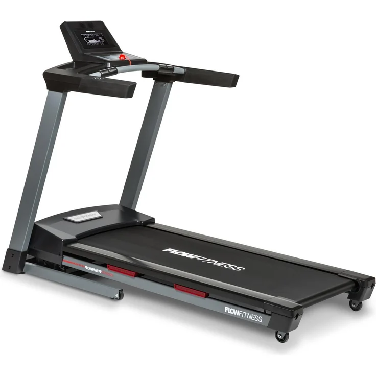 Flow Fitness Runner DTM2000i Laufband, 4,0 PS, bis 18 km/h, hohe Leistung und Geschwindigkeit