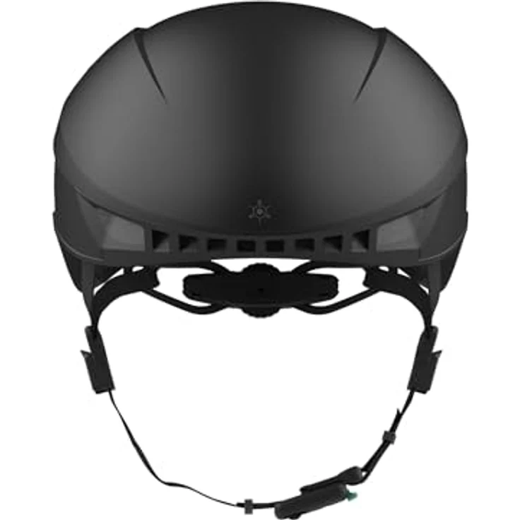 CRNK Genetic Alpha Fahrradhelm, Rennradhelm in Schwarz mit integrierter LED-Beleuchtung und Smart Air EVAC-System, Größe L – Bild 7