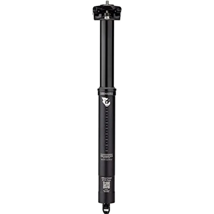 Wolf Tooth Resolve Dropper Post, Sattelstütze Schwarz, Ø 31.6 mm, 443 mm, selbstentlüftende Kartusche