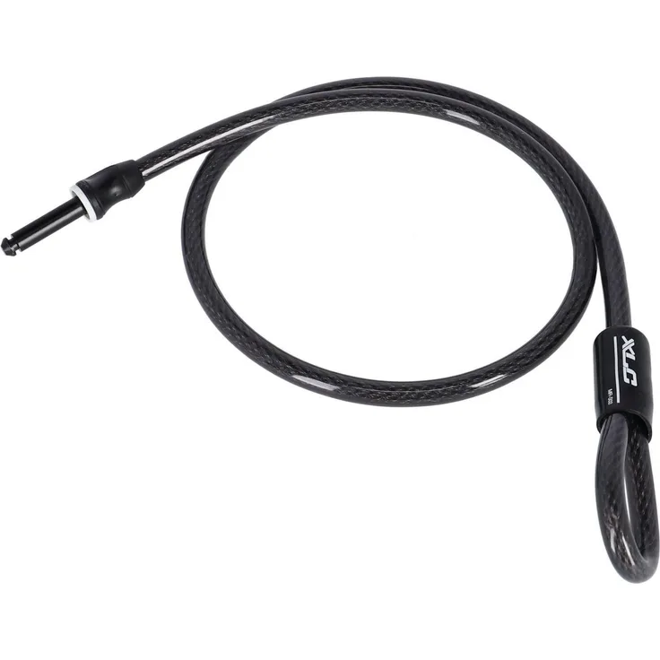 XLC MRS Veloschloss, Fahrradschloss mit 100 cm Schließumfang und 12 mm Durchmesser, robust und flexibel