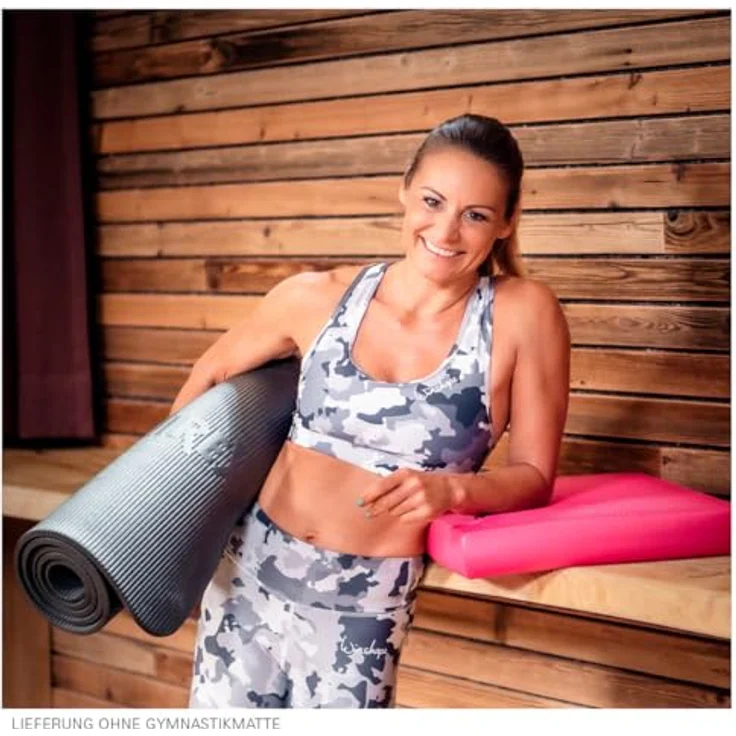 Airex Balance-pad Elite, Balance Trainer mit rutschfester Waffelstruktur und 6 cm Dicke für verbessertes Gleichgewichtstraining – Bild 9