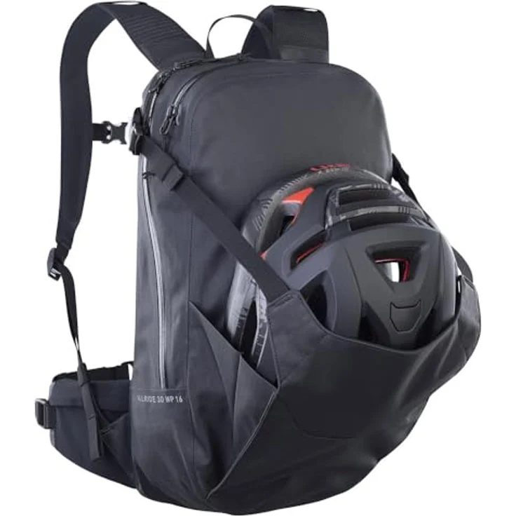 EVOC Sac Allride 3D WP 16, Wanderrucksack mit Wasserfestigkeit, schwarz – Bild 4