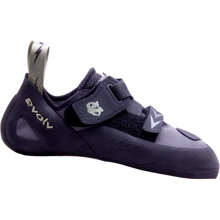 Evolv Kronos Herren Kletterschuhe, vielseitig einsetzbar für Indoorklettern und Sportklettern, Schwarz, Größe 39
