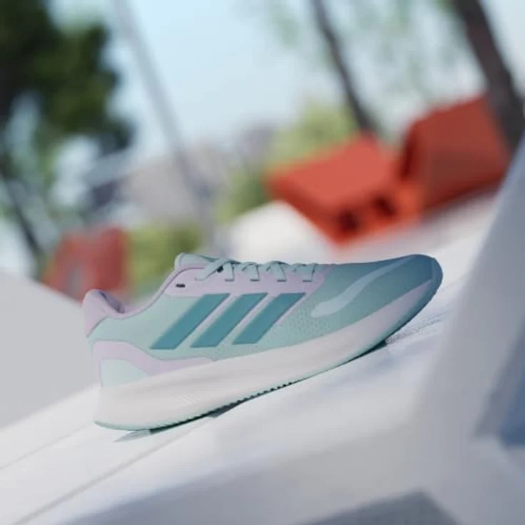adidas Runfalcon 5, Jungen Laufschuhe mit Cloudfoam-Dämpfung, Mehrfarbig, Größe 37 1/3 – Bild 2