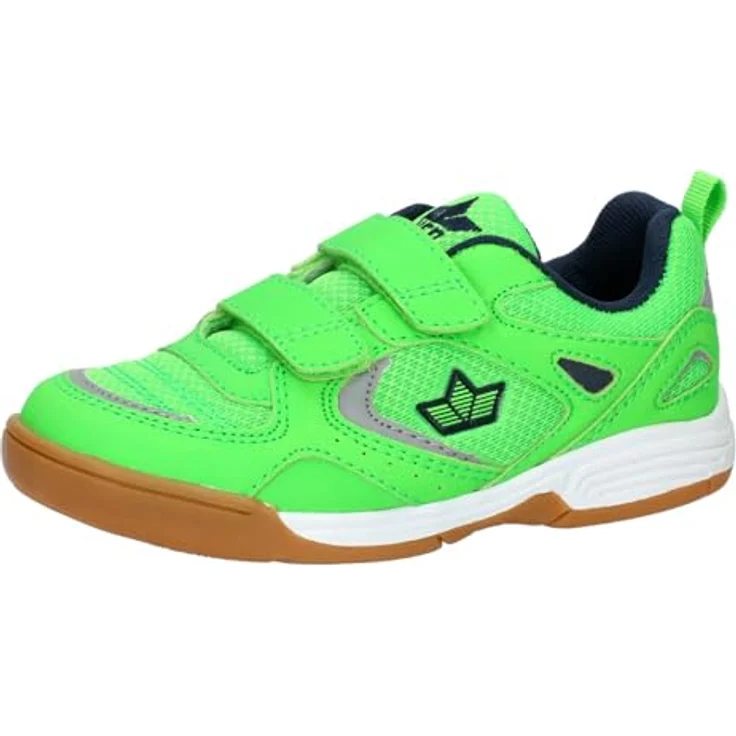 Lico Siro V Klettschuh, komfortabler Laufschuh für Kinder, grün, Größe 33 – Bild 1