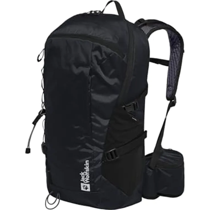 Jack Wolfskin CYROX SHAPE 25 S-L, Wanderrucksack mit AEROSHAPE PRO Tragesystem, schwarz