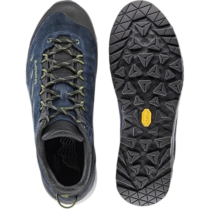 Lowa Delago Gtx Lo, Leichter Approach-Schuh mit VIBRAM ROCK TRAC® SENSE, Navy/Farn, Größe 45 – Bild 6