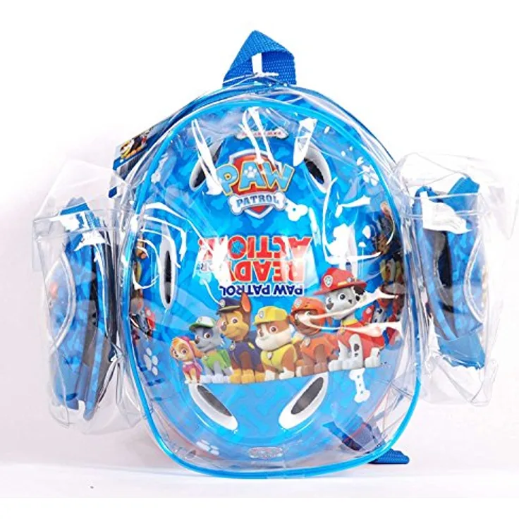 PAW PATROL Kinderfahrradhelm Deluxe, Skye Marshall Chase Rubble, Gr. 52-56 cm TÜV/GS, für optimalen Schutz und stylisches Design - Preisvergleich