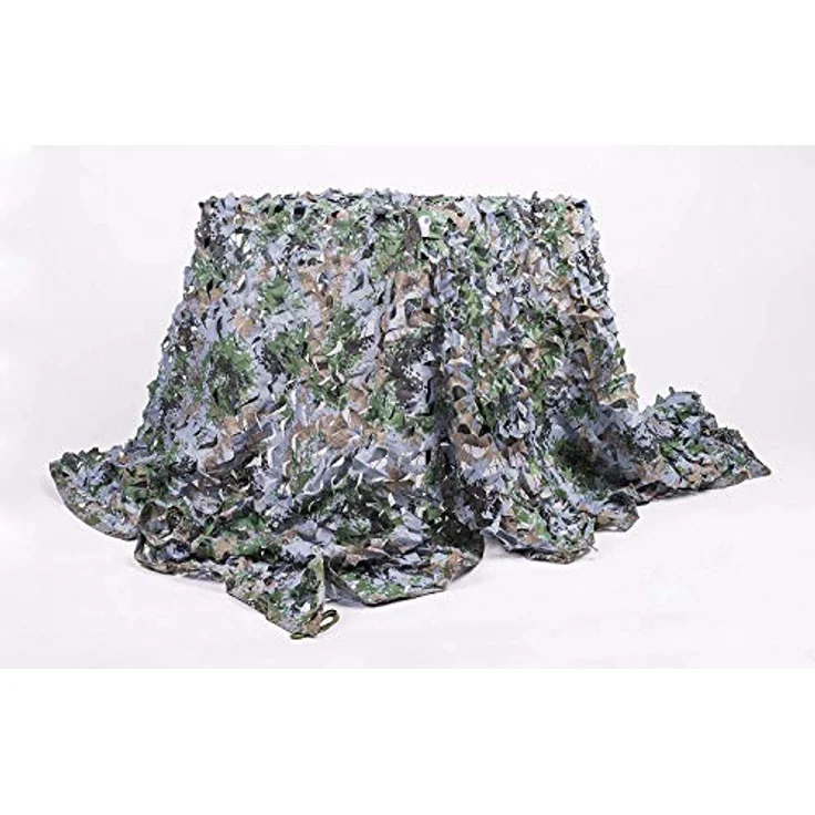 NINAT Tarnnetz Camouflage Digital 4M x 5M, hochwertiges 150D-Polyester-Gewebe für Jagd und Outdoor, 3D-Material für effektive Tarnung – Bild 2