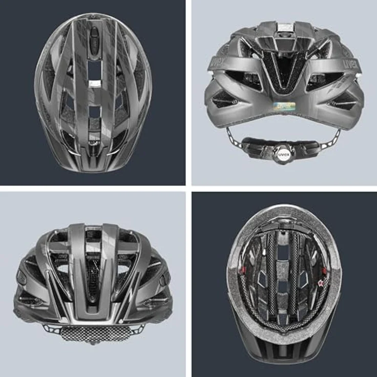 Uvex Sports I-vo CC, Velohelm mit perfekter Passform, Belüftungssystem und 3D IAS-Anpassung, (52 - 57 cm) – Bild 4