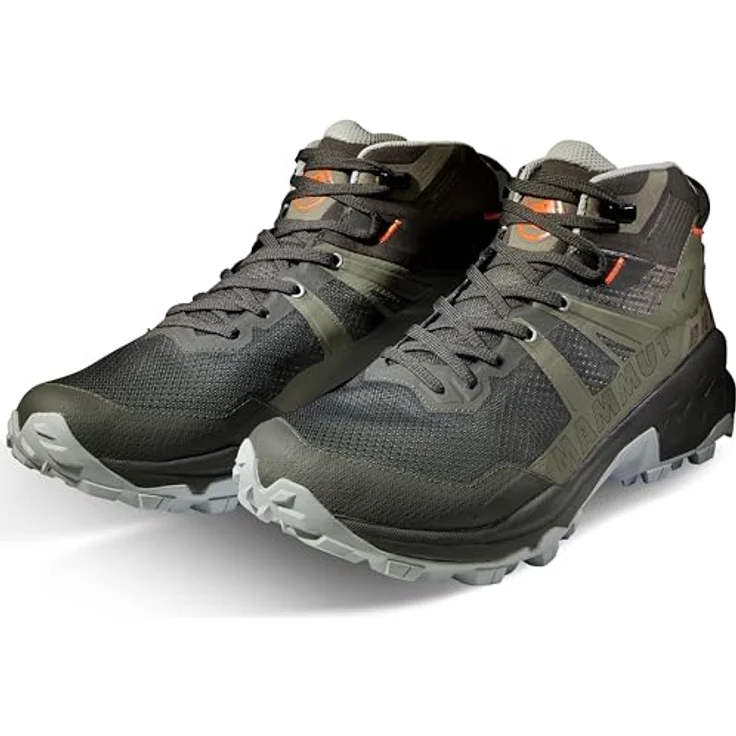 Mammut Sertig II Mid GTX, Wanderschuhe für Herren mit GORE-TEX Membran, grün, Größe 44 – Bild 5