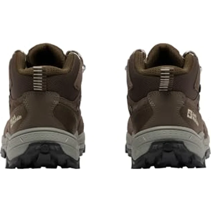 Jack Wolfskin Vojo Tour Texapore Mid, Herren Wanderschuhe mit wasserdichtem Wetterschutz, Schwarz, Größe 48 – Bild 6