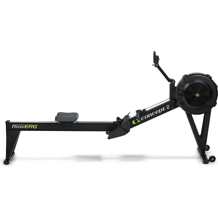 Concept2 RowErg, Rudergerät mit Performance Monitor 5 und erhöhter Sitzhöhe 51 cm