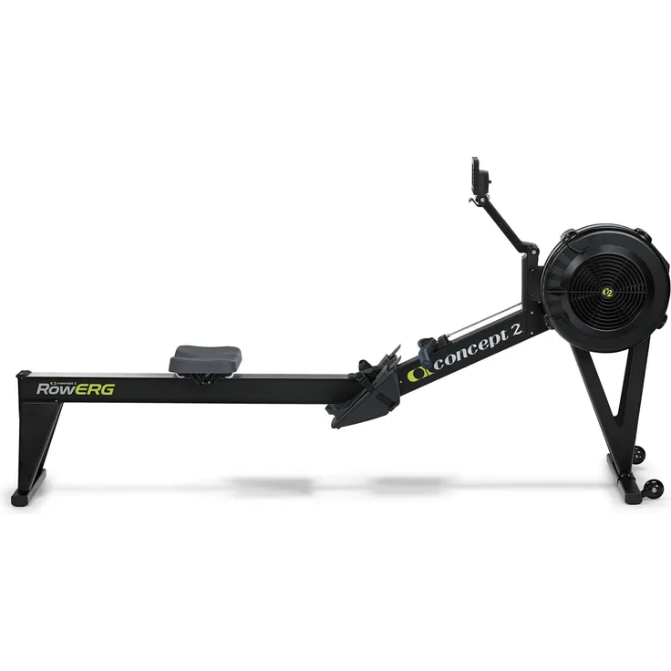 Concept2 RowErg, Rudergerät mit Performance Monitor 5 und erhöhter Sitzhöhe 51 cm