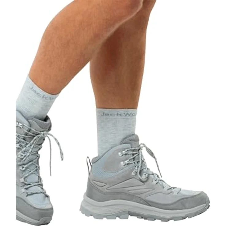 Jack Wolfskin Cyrox Texapore Mid M, Herren Wanderschuhe, wasserfest, Größe 44, Grau – Bild 3