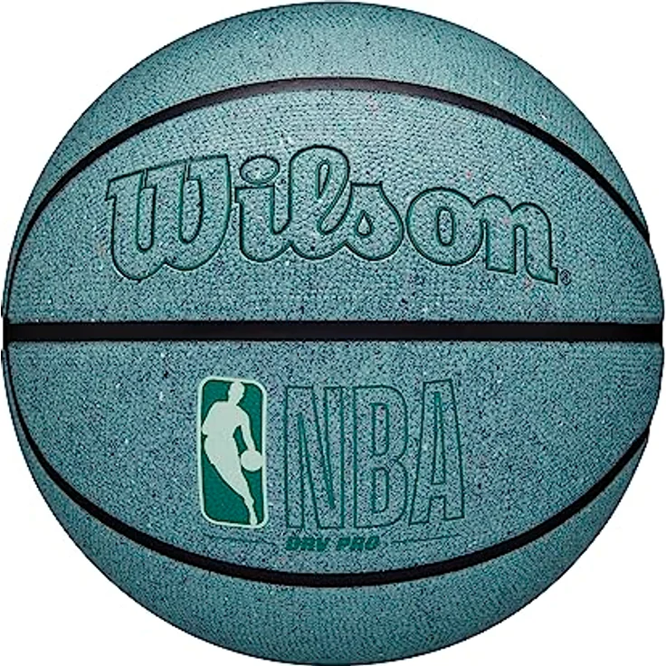 Wilson Basketball NBA DRV Pro, Outdoor, Tackskin Cover mit recyceltem Gummi, Größe: 7, Mint – Bild 1