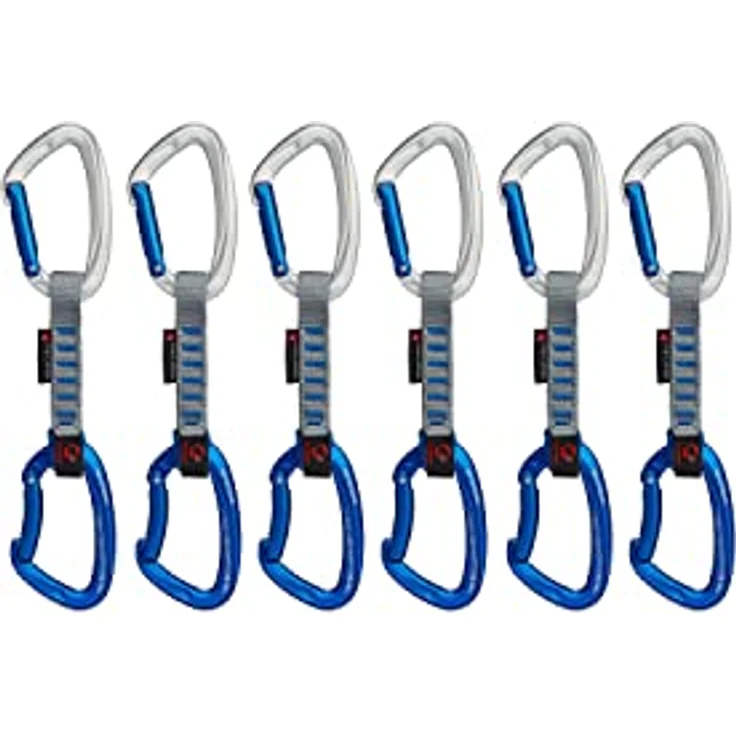 Mammut Crag KEYLOCK 10 cm Indicator-Straight/Bent, Mehrfarbiges Express-Klebeband für Bergsteigen und Trekking, Unisex – Bild 1