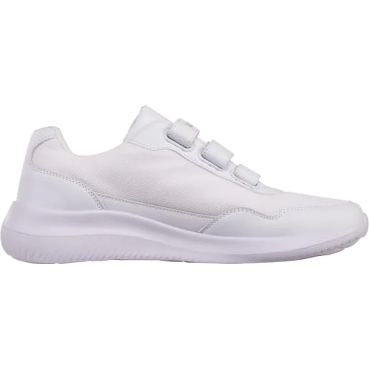 Lotto Unisex Connect VL OC Basic Sneaker 2400361U, Laufschuh mit Klettverschluss und atmungsaktivem Obermaterial, Weiß/Hellgrau, Schuhgröße 45 EU – Bild 6