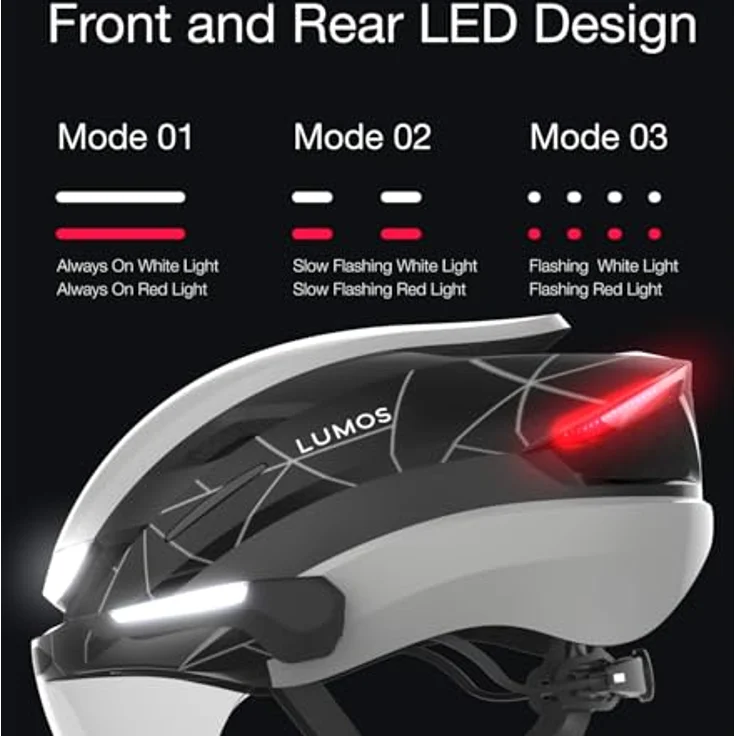Lumos Helmet Ultra E-Bike Stadthelm, CO-LED Beleuchtung, Schwarz M-L – Bild 2