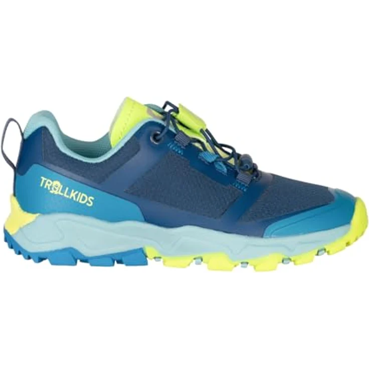 Trollkids KIDS SANDEFJORD HIKER XT, robuster Wanderschuh mit Schnellschnürung, atmungsaktivem Obermaterial, vegan, Blau, Größe EU 30 – Bild 9