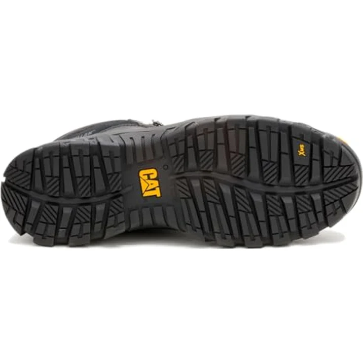 Caterpillar Threshold Rebound P726210, Wanderschuhe aus hochwertigem Leder mit robuster Gummisohle und Schnürverschluss für optimalen Halt, anthrazit – Bild 5