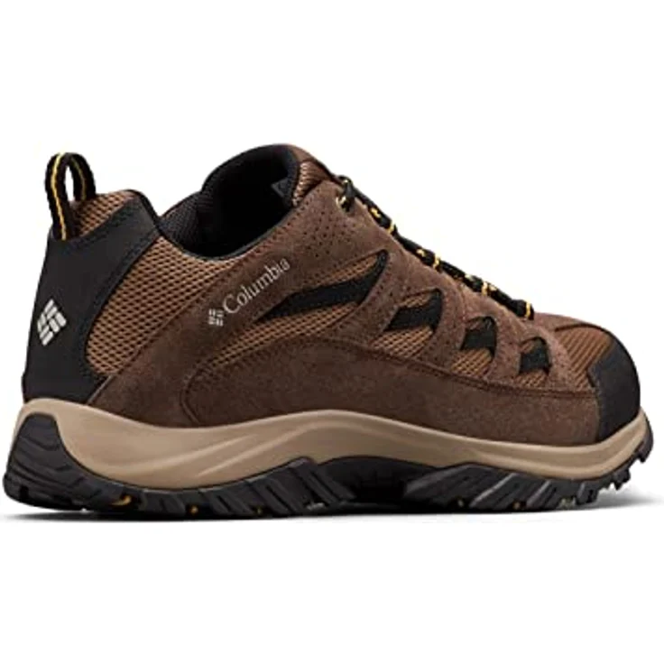 Columbia Crestwood, Trekkingschuh aus atmungsaktivem Mesh und Wildleder, schwarz – Bild 9
