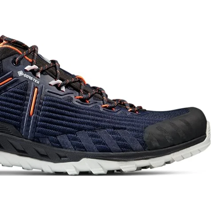 Mammut Alnasca Knit III Low GTX Men, Herren Wanderschuhe mit GORE-TEX Membran und Vibram Megagrip Sohle, Blau, Größe 46 – Bild 6